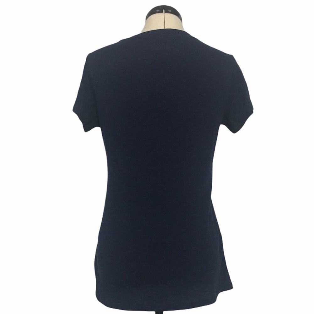 NFL Seattle Seahawks V-Neck Tee Navy Green Small - Picture 2 of 9